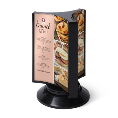 SPIN Dreiseitiger Menühalter - A4