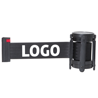 Druck von Logo / Name auf einem Absperrband