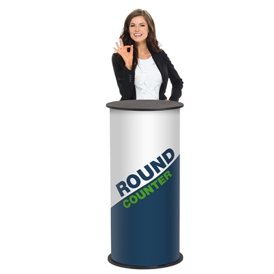 Runder Messetresen - Inkl. Druck