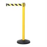 SafetyMaster Absperrständer - Gelb / Schwarz Gurtband