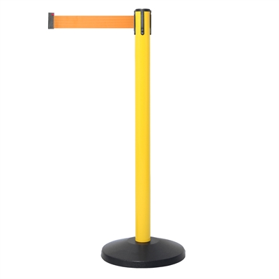 SafetyMaster Absperrständer - Orange Gurtband