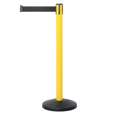 SafetyMaster Absperrständer - Schwarz Gurtband