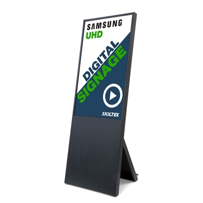 Spectrum Digitaler Kundenstopper mit 43" Display - Schwarz