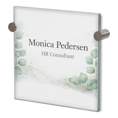 Stando Glasschild - 15x15 cm