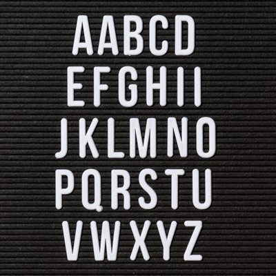 NAGA Großformat Buchstabenset für Buchstabentafeln