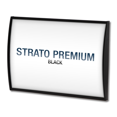 Strato Schwarz Premium Büroschild - 148x210 mm - A5