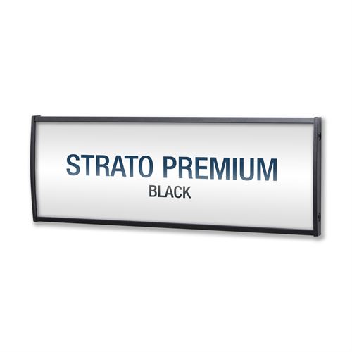 Strato Schwarz Premium Büroschilder