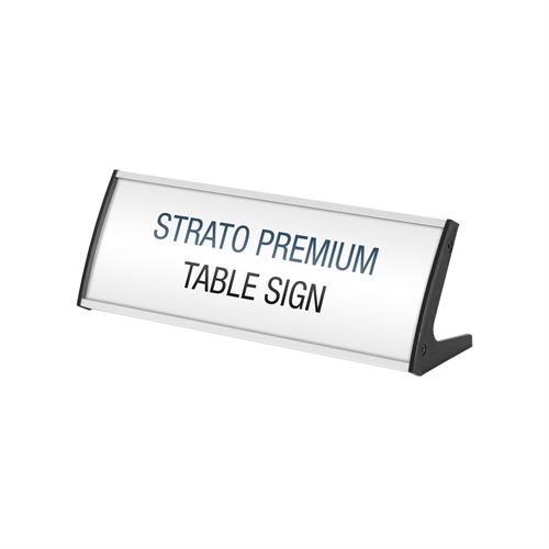Strato Premium Tischschild – 78x210mm