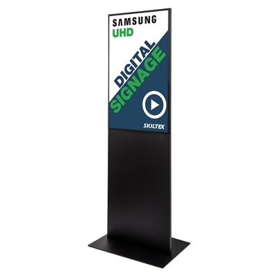 Stream-Line Totem Digitale Infostele mit 43" Display - Schwarz