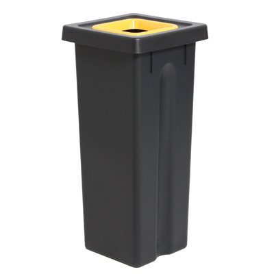 Style Abfallbehälter für Sortierung 53L - Gelb