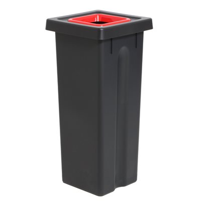 Style Abfallbehälter für Sortierung 53L - Rot