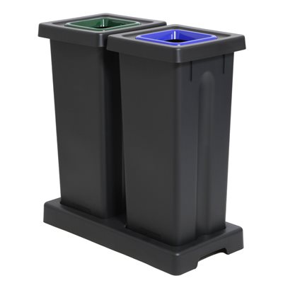 Style Abfallbehälter Sortierungssystem - 2x53L