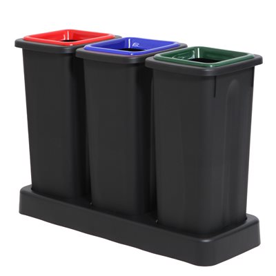 Style Abfallbehälter Sortierungssystem - 3x20L