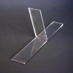 T-Trenner für A4 Acryl-Broschürenhalter