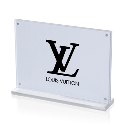 T-Ständer LUX Breitformat Magnetischer Tischaufsteller - A5