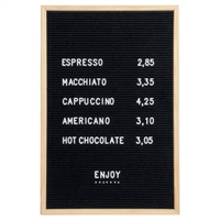 Teak LetterBoard – 40x60 cm