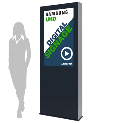 Digitales Totem Schild für den Außenbereich - 55"