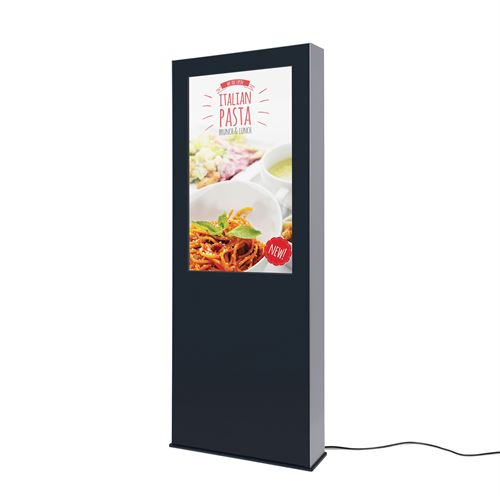 Digitales Totem Schild für den Außenbereich - 55"