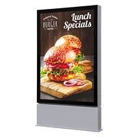 Premium Doppelseitiges LED Schild für den Außenbereich - 120x180cm