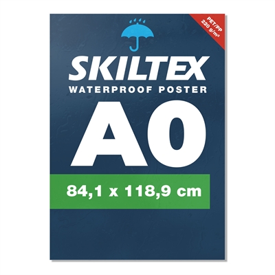 A0 Plakat - Wasserfest mit eigenem Druck