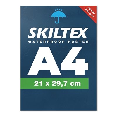 A4 Plakat - Wasserfest mit eigenem Druck