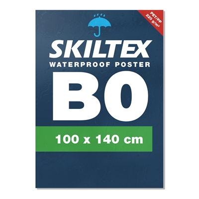 B0 - 100x140 cm Plakat - Wasserfest mit eigenem Druck