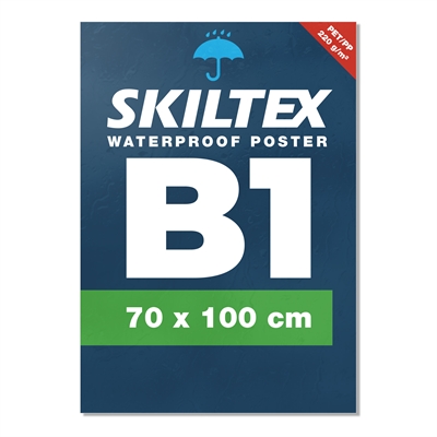 B1 - 70x100 cm Plakat - Wasserfest mit eigenem Druck