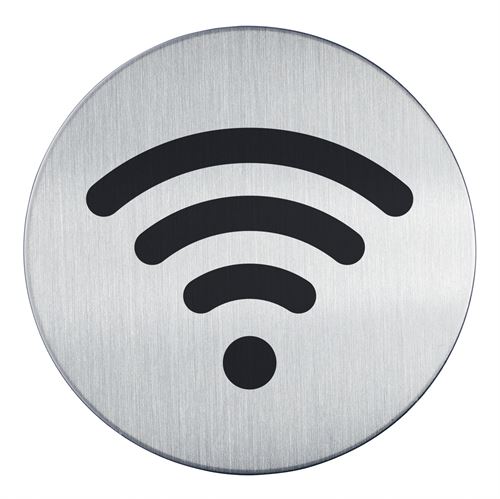 WIFI Schild - Picto rund