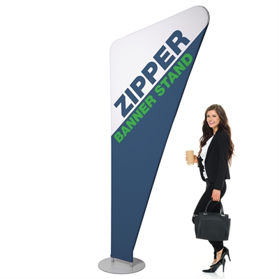 Zipper Bannerstand Flag - inkl. Druck
