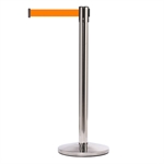 Absperrständer - Orange Gurtband
