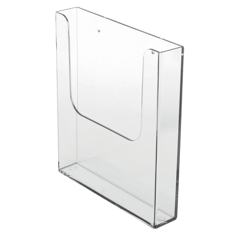 Acryl Prospekthalter für die Wand - DIN A5