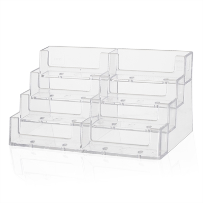 Visitenkartenhalter mit 8 Fächern