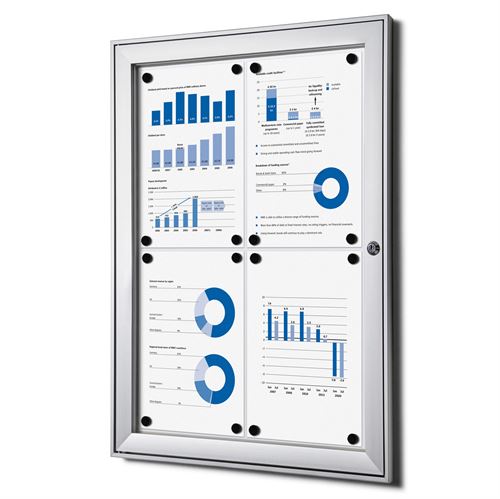 BoardPro Whiteboard Schaukasten