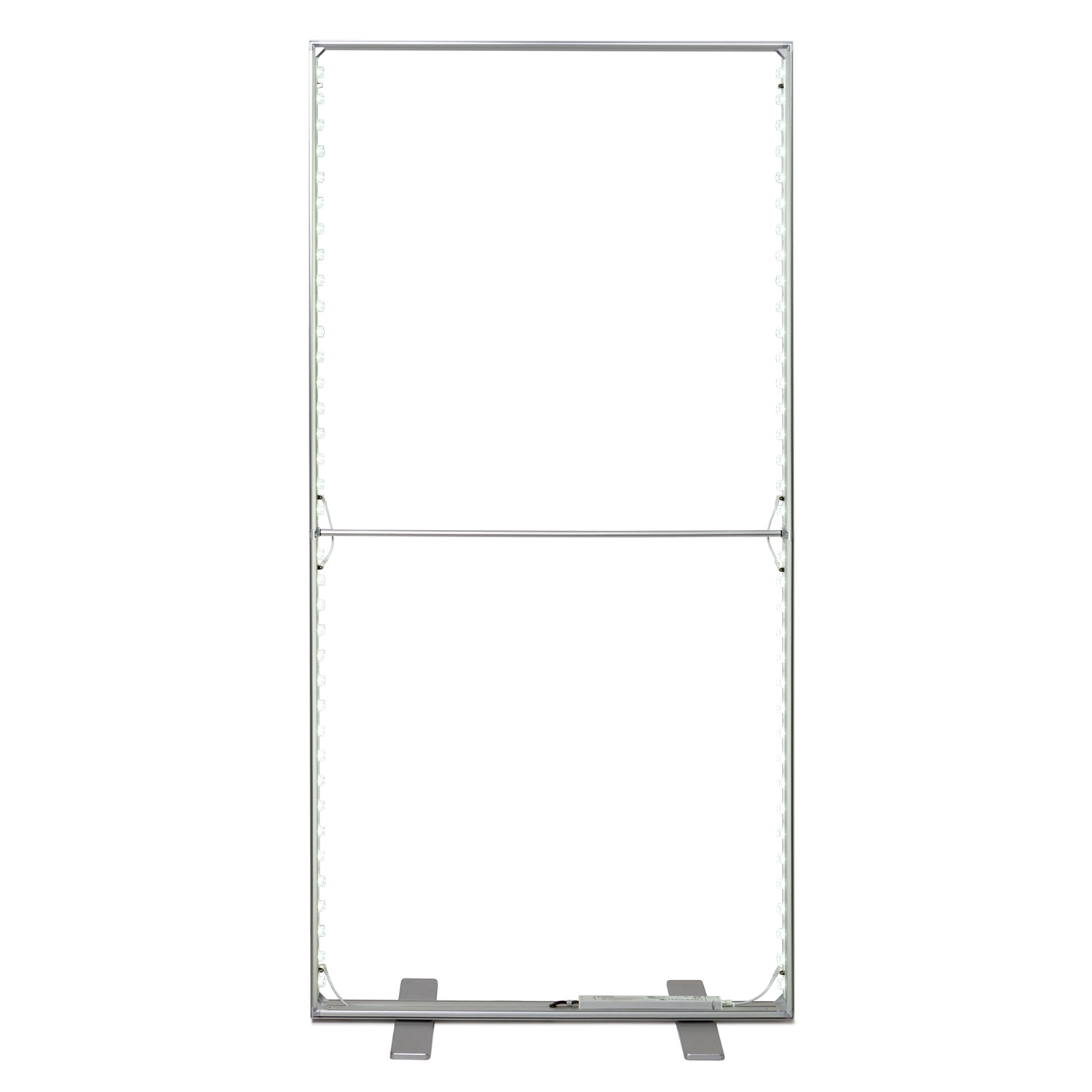 BrightBox Double LED Leuchtwand - 100x200 cm - Ohne Banner