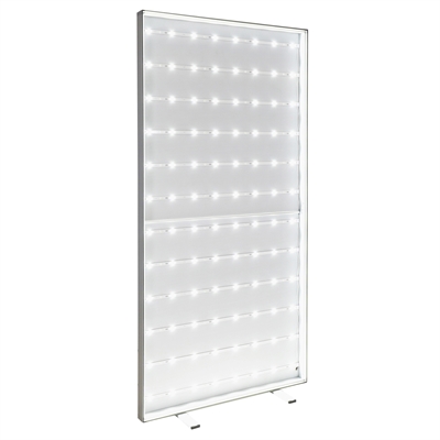 BrightBox Single LED Leuchtwand - 85x200 cm - Ohne Banner