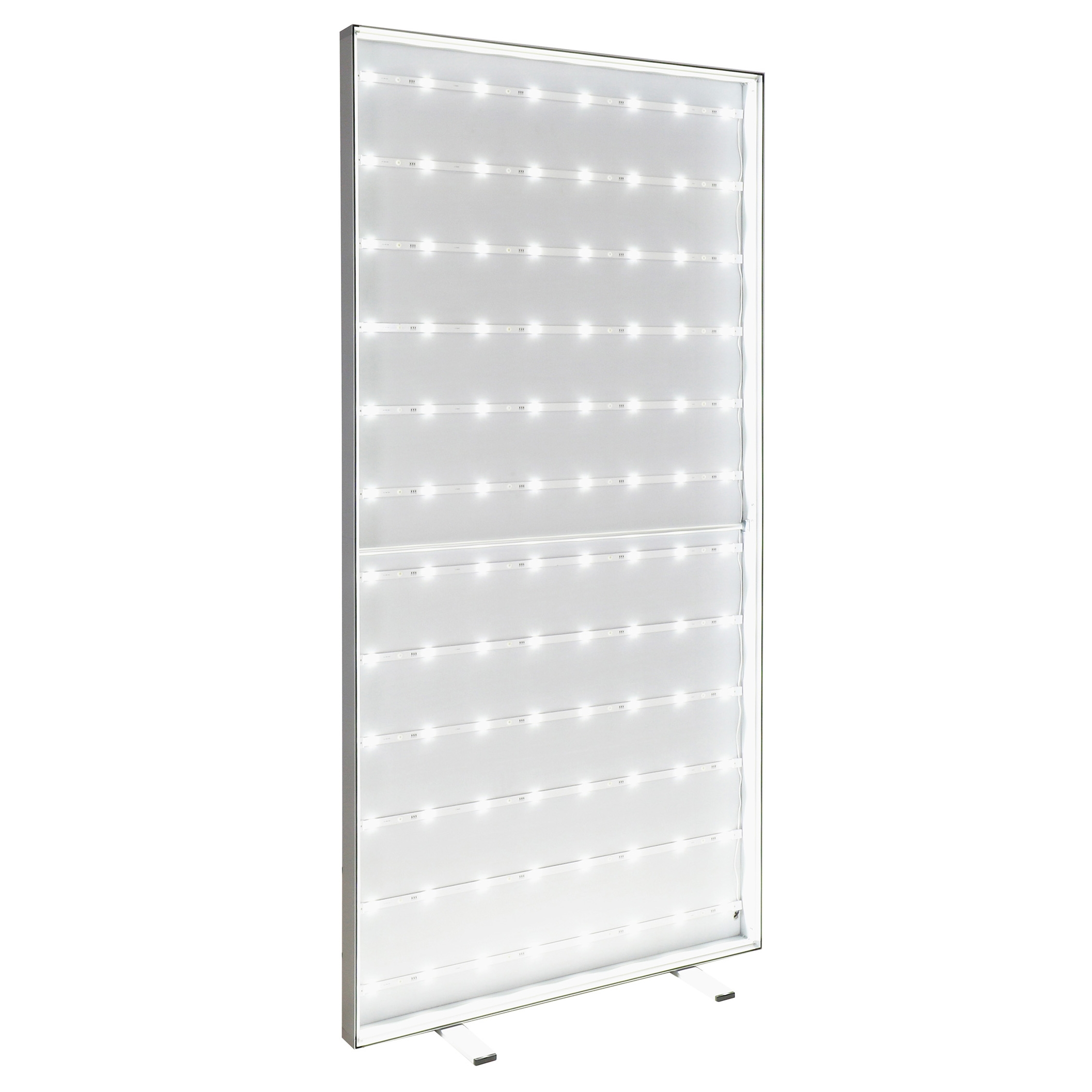BrightBox Single LED Leuchtwand - 85x200 cm - Ohne Banner