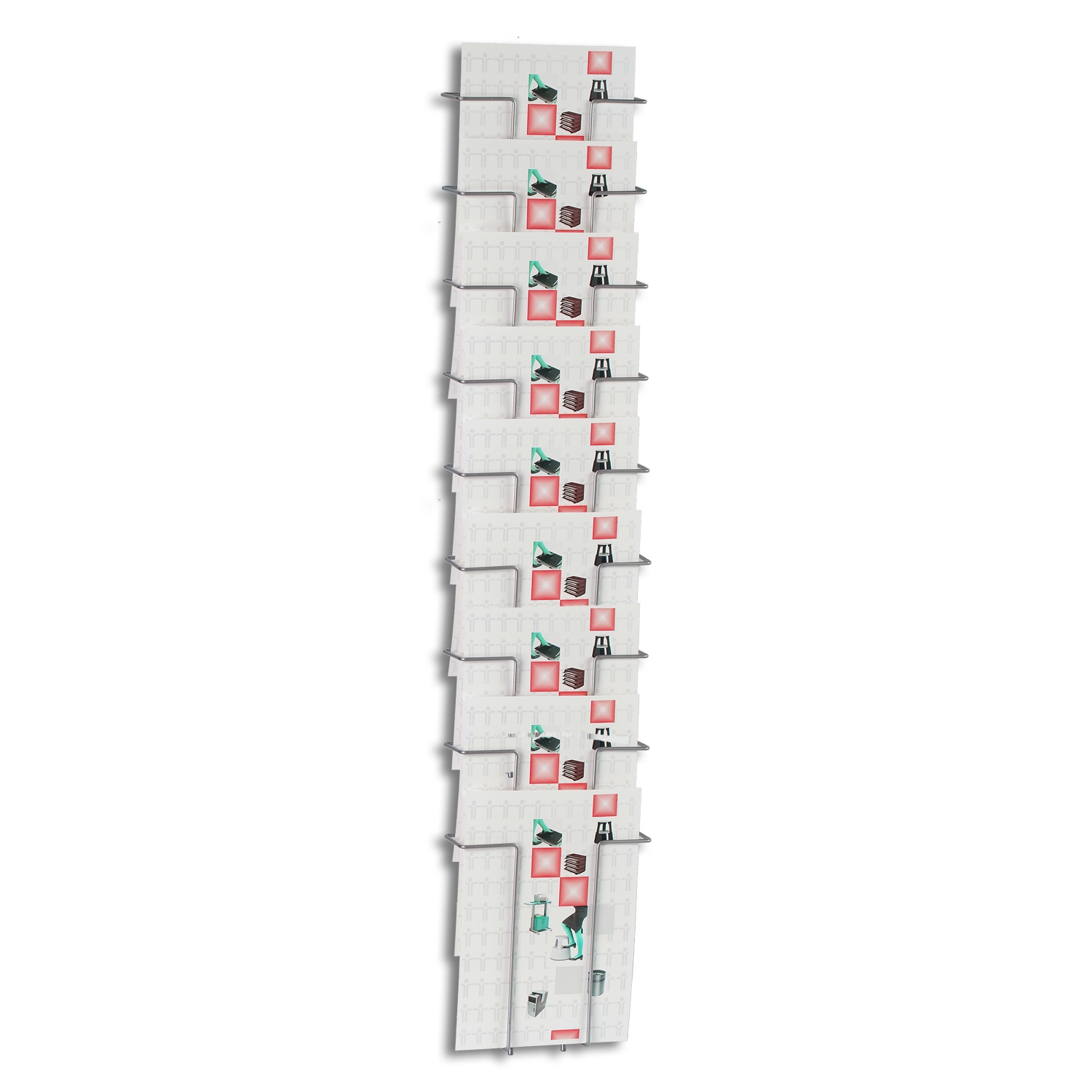 Agenda Wandprospekthalter - 9 x A5