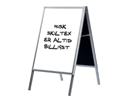 Whiteboard Kundenstopper