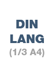 DIN Lang Acryl Displays