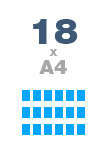 18xA4 Schaukasten