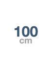 100cm posterleisten