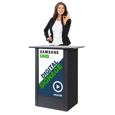 Futuro Digitale Messetheke - 32" Bildschirm