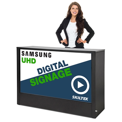 Futuro Digitale Messetheke - 55" Bildschirm