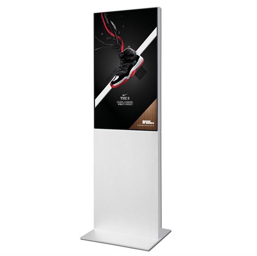 Smart-Line Totem Digitale Infostele mit 43" Display - Weiß