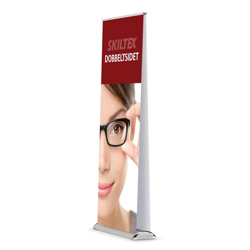 Doppelseitiges PREMIUM Roll Up Banner - inkl. Druck - 85 x 200 cm