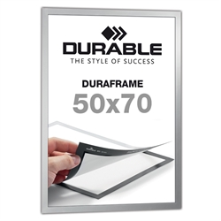 Selbstklebende 50x70 cm Magnetrahmen - Duraframe® Silber