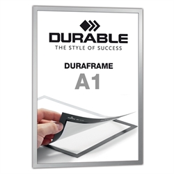 Selbstklebende A1 Magnetrahmen - Duraframe® Silber