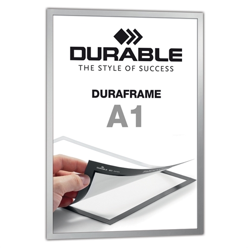 Selbstklebende A1 Magnetrahmen - Duraframe® Silber