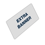 1 stk. Extra Banner für BrightBox Double LED-Leuchtwand – 100x200 cm – Inkl. Druck