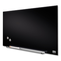 Nobo Widescreen 31" schwarz Glastafel - 68x38 cm